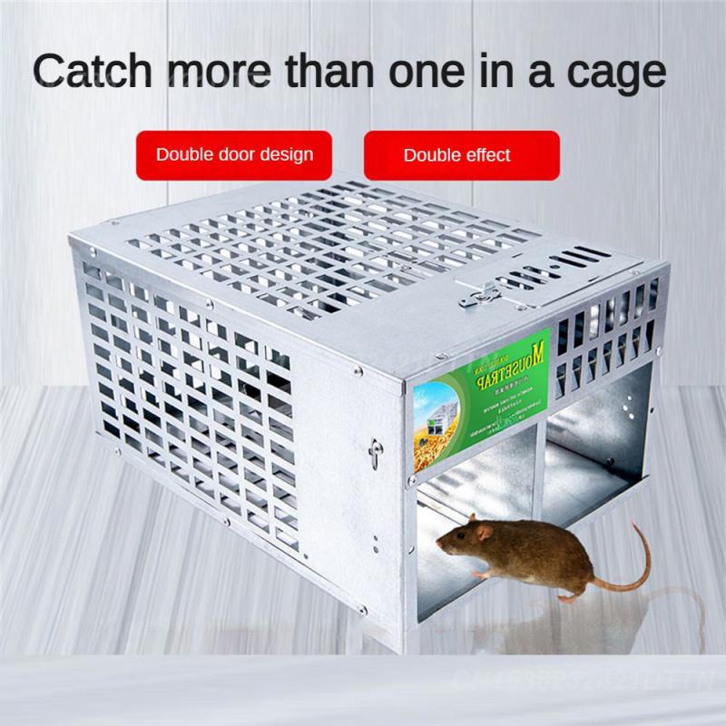 Automatic Rat Traps Pet Control Tools Non-toxic Reusable Indoor Outdoor Rat Trap Rat Cage Pest Control Products Pest Repeller