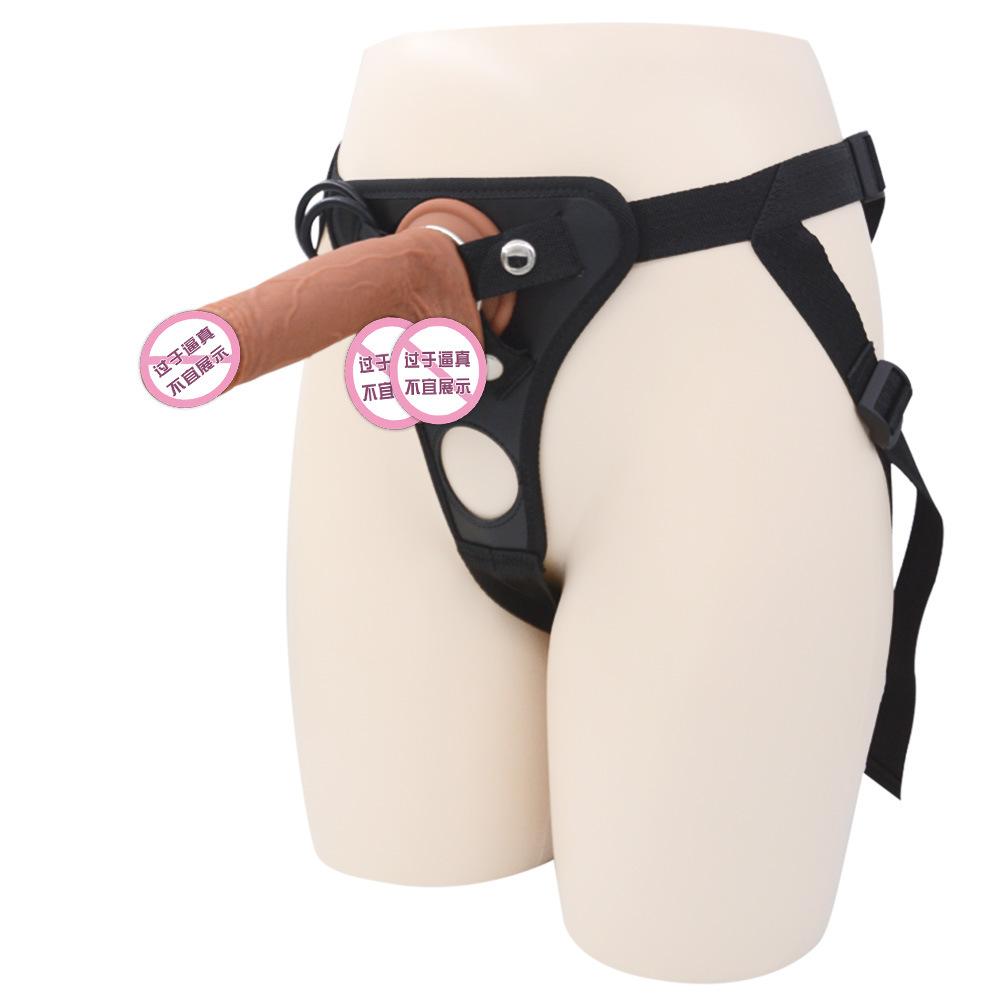 Dildo for Female Wear Pants Lala Underwear Les Wearable Solid Dildo Female Same Sex Sex Product