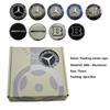 4pcs 75mm Car Wheel Hub Cover Caps Floating Center Caps for Mercedes Benz W203 W204 W205 W176 W177 W212 W213 A B C E S GLC GLE