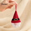 Faceless Gnome Decorations Hand Crochet Christmas Ornaments, Knitted Hanging Decorations, Woolen Holiday Gifts Yarn Elf Pendants for Tree Home