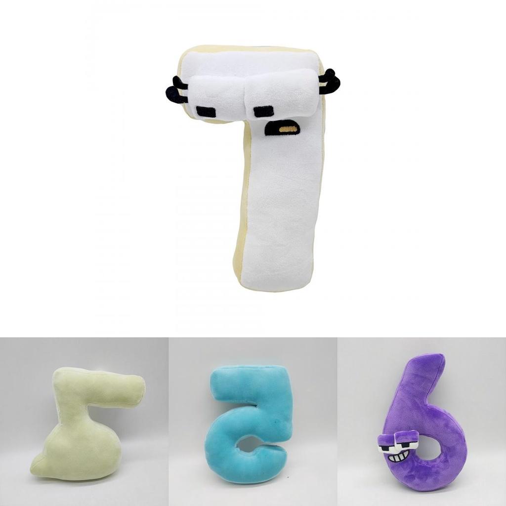 Adorable Number Lore Plush Baby Doll Soft Stuffed Educational Toy Home Decor Xmas Gift