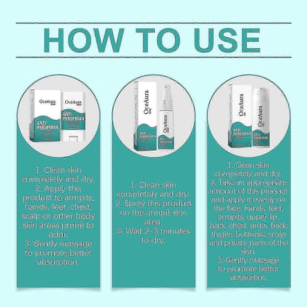 1set Fresh Deodorizing Body Care Set, Long-Lasting Natural Odor Control with Castor & Coconut Oil