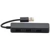 Elecom USB2.0 Hub 4 Ports Bus Power Nintendo Switch Operation Confirmed Black U2H-SN4NBBK