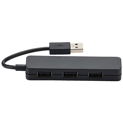Elecom USB2.0 Hub 4 Ports Bus Power Nintendo Switch Operation Confirmed Black U2H-SN4NBBK