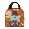 Custom Saint Seiyas Insulated Lunch Bag for Women Men Leakproof Anime Thermal Cooler Lunch Tote Beach Camping Travel