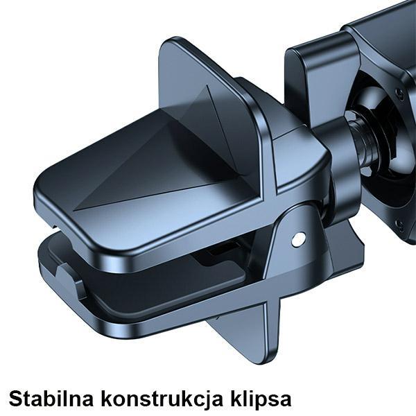 USAMS Magnetic Carwireless Charging 15W Induction Holder For Vent. Gray/Grey Cd170Dz01 (Us-Cd170)