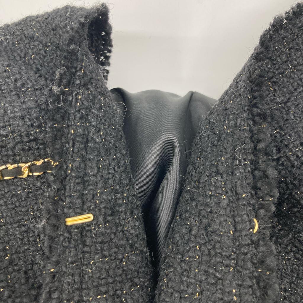 Louigedress LDZ1022107A0003 Black Tweet Jacket Jacket F blackUsed