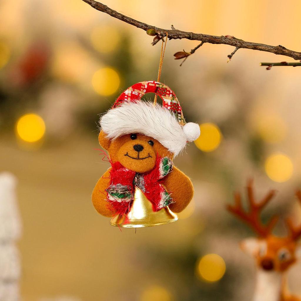 Colección de Colgantes de Muñecos de Tela Nuevos 2025: Adornos para el árbol de Navidad y pequeños regalos