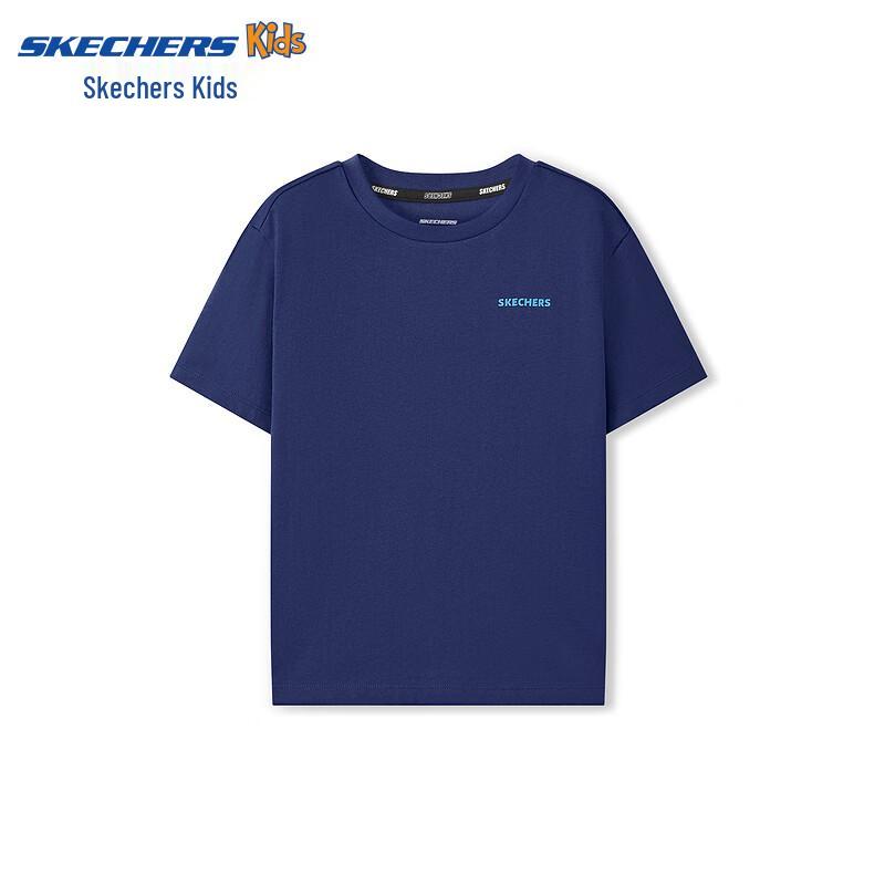 Skechers x Doraemon Kids  Breathable Short Sleeve T-Shirt 5XL 170