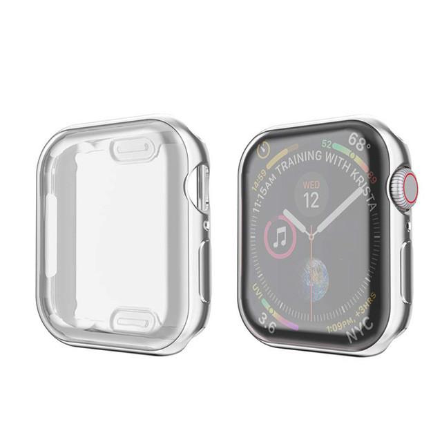 Cover for Apple Watch Ultra 9 8 7 6 SE 5 4 Screen Protector for iWatch Series 38mm 40mm 41mm 42mm 44mm 45mm 49mm Soft Clear Case