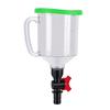 Engine Oil Funnel Kit Universal 1.5L Radiator Coolant Filling Spill Proof Funnel Kit for Vehicles