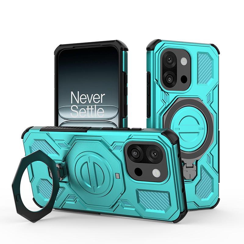 For Oneplus 13T Case Cover Oneplus 13T Capas Shockproof Back Phone Bumper Attraction Adsorption Ring Holder Fundas Oneplus 13T