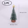 Christmas Wooden Elf Fairy Door Kit Tiny with Christmas Decoration Accessories for Mini House Furniture Christmas Decoration