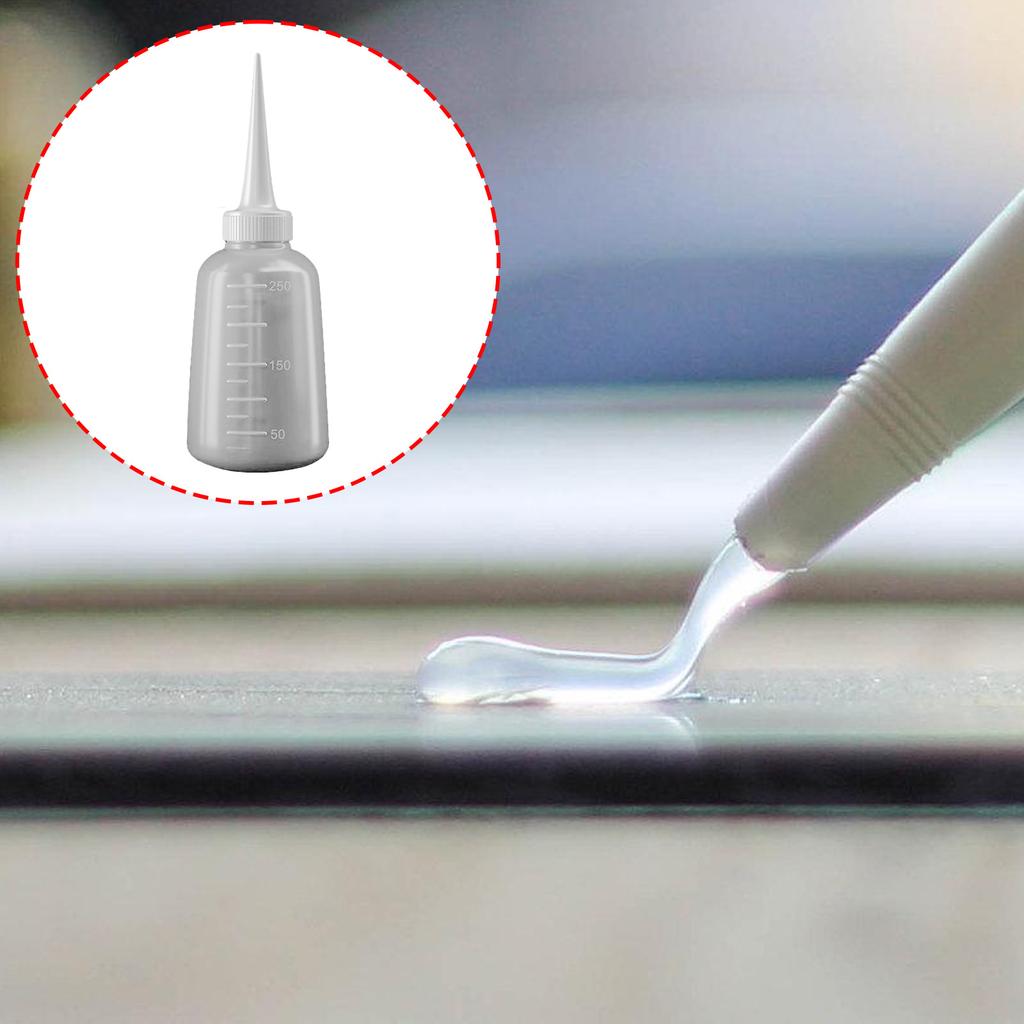 4pcs Squeeze Bottles Plastic Nozzle Nozzle Bottle Extrusion Bottle for Glue Oil and Wash Applications in DIY Projects