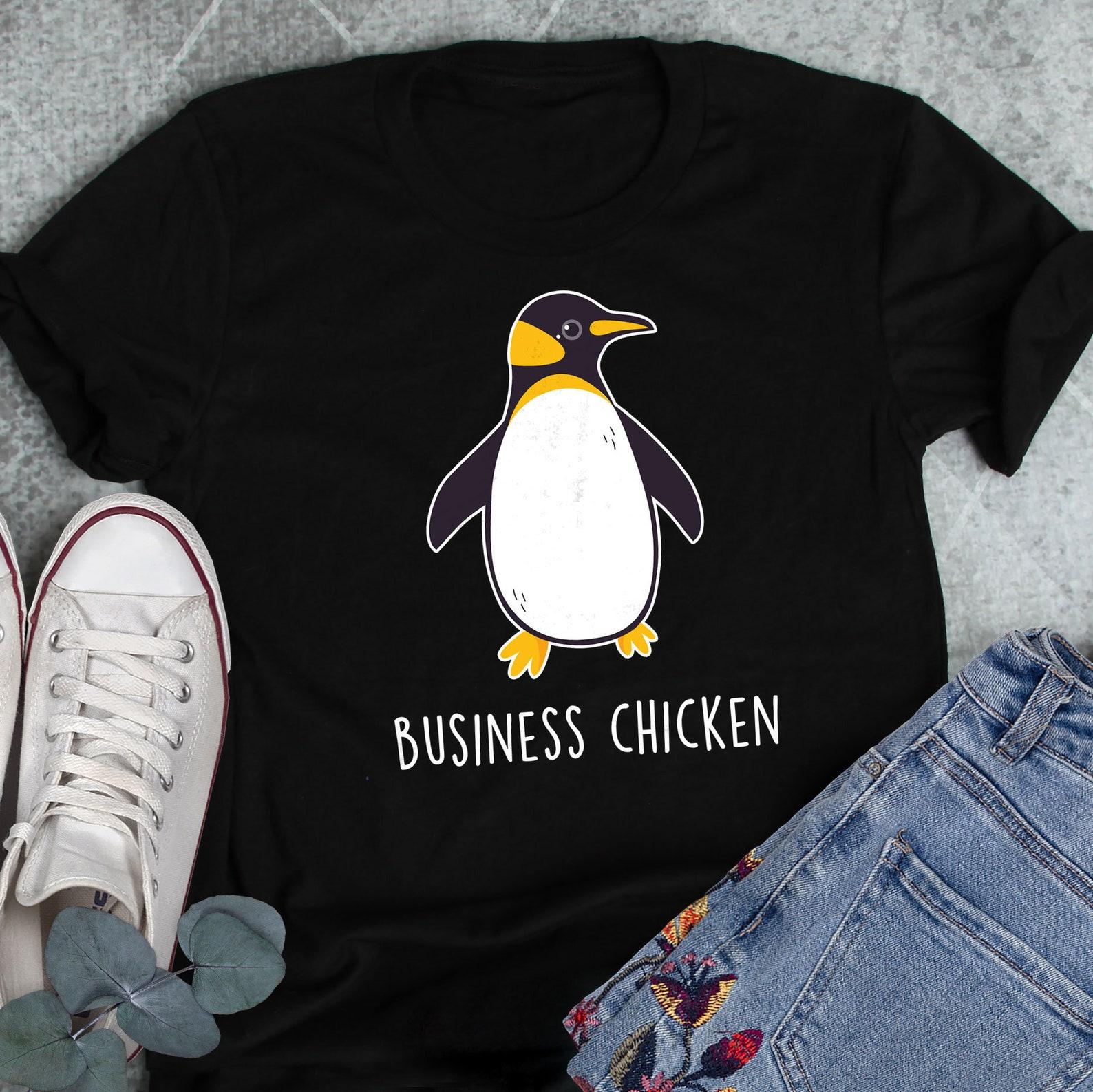 Penguin Shirt, , , Funny Penguin Lover Gift, Cute Wild Animal T-shirt Zoo Tshirt Zoologist Tee Nature Wildlife Bird Business Chicken 140