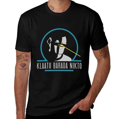 The Day the Earth Stood Still T-Shirt Casual Breathable Short Sleeve Top