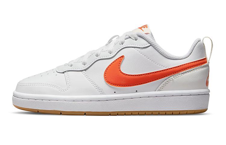 Nike Court Borough Low 2 GS White Orange 38.5