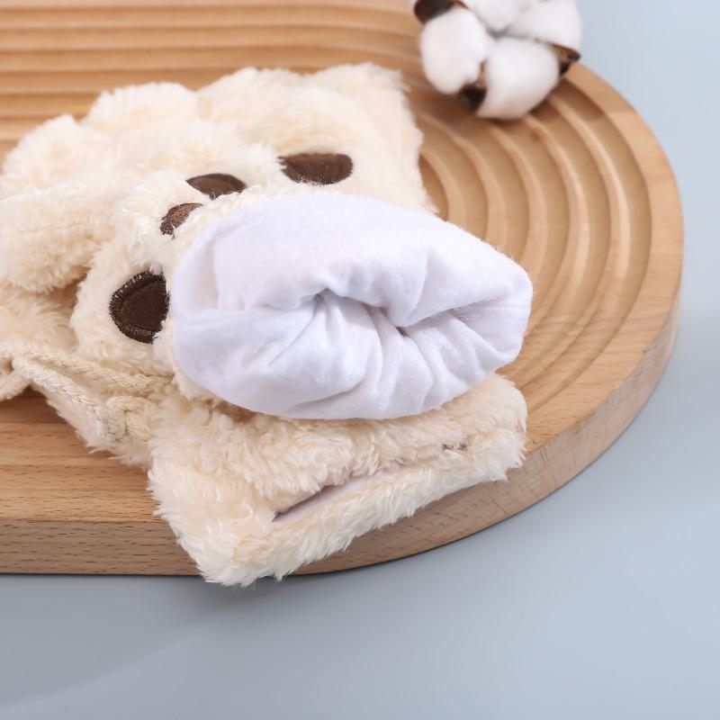 Winter Warm Plush Cat Claw Paw Gloves Plush Mittens Lovely Cartoon Soft Plush Cat Paw Full Finger Gloves Half Finger Mittens