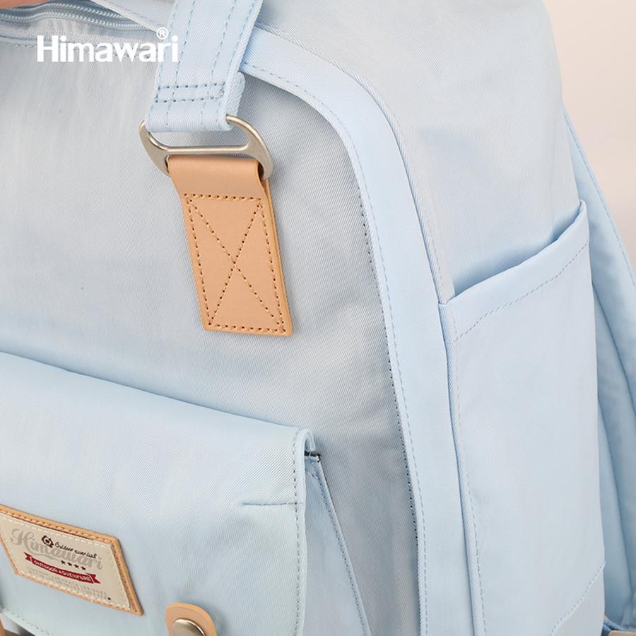 Spacious Backpack with Space for a 14" Laptop, Gray - Himawari