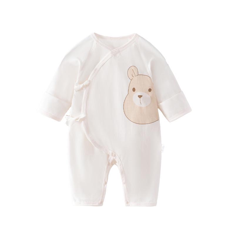 Newborn Butterfly Cotton Long Sleeve Summer Jumpsuit