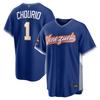 Mens Embroidered Baseball T-Shirt Venezuela Team WBC 2026 Short Sleeve Sportswear Loose Fit Cotton Blend