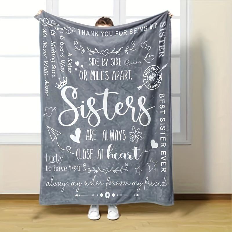 

Gray Flannel Blanket - Birthday Gift for Women, Soft Digital Printed Blanket for Bed/Sofa/Air Conditioner, Amazon Best Seller 100x150cm