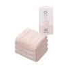 Carari Face Towel Microfiber with 4x Water Absorption Power Earth Pink Set of 3 Quickly Absorbs Water Between the Fibers Quick Drying Marshmallow
