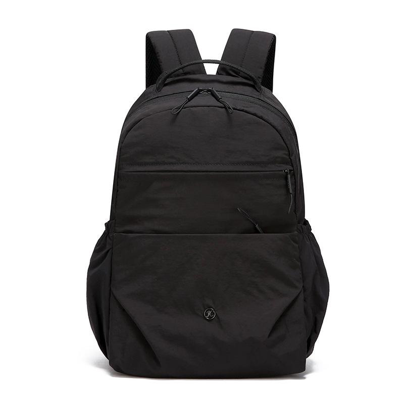 Однотонный спортивный рюкзак - Вдохновленный дофамином, Унисекс школьный/уличный рюкзак 30*17*44cm чёрный