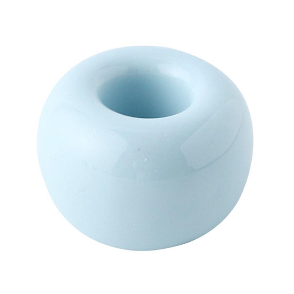 Ceramic Bracket Support Storage Bathroom Organizer Toothbrush Holder Base Tooth Brush Stand Shelf
