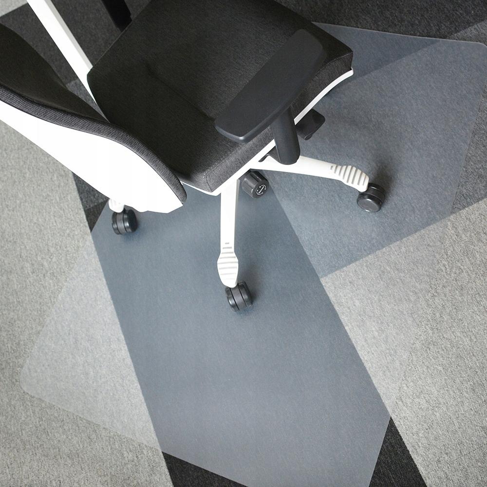 Strong protective mat for under the chair, armchair, table, floor pad 130x90