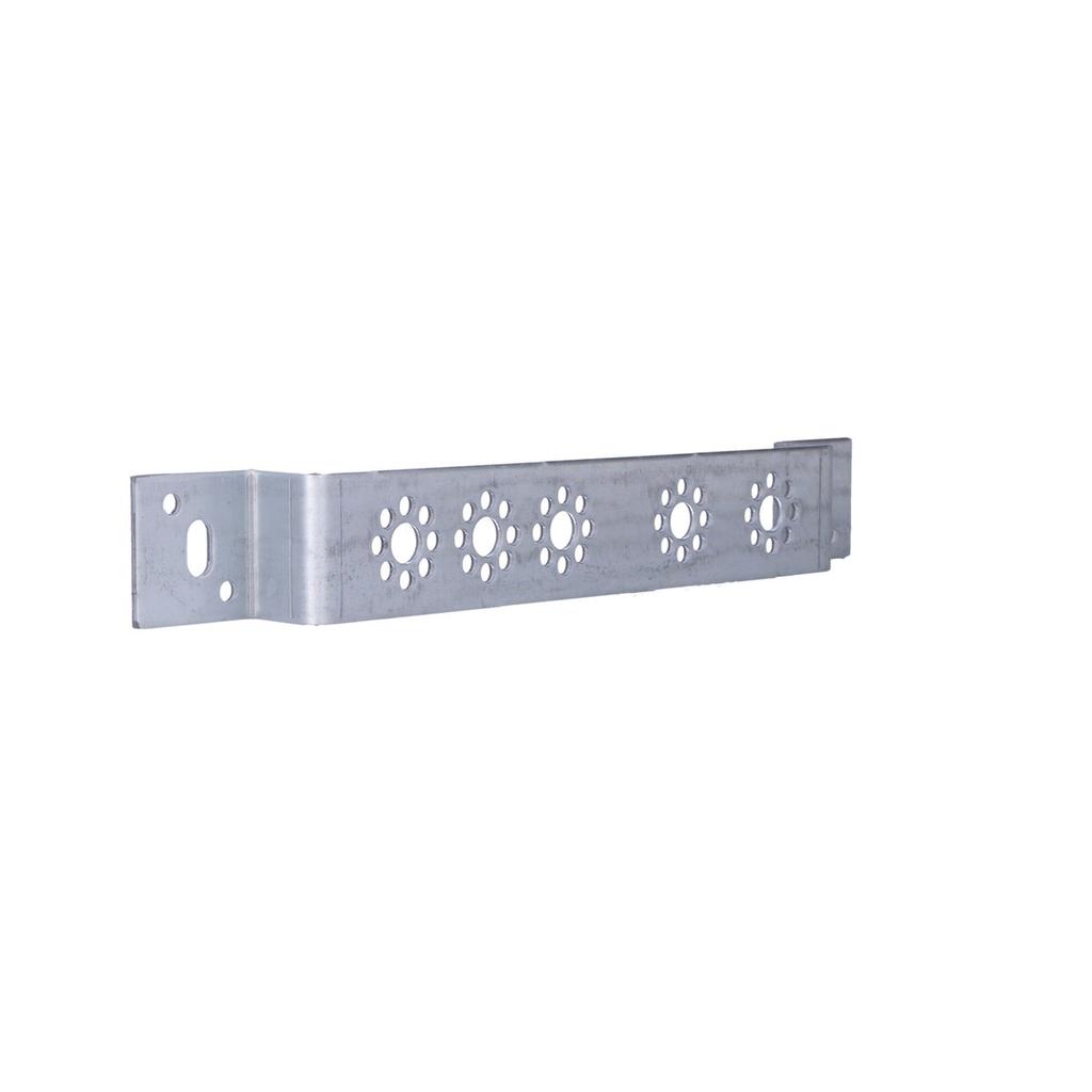 Double offset metal mounting plate = 50, 80, 150