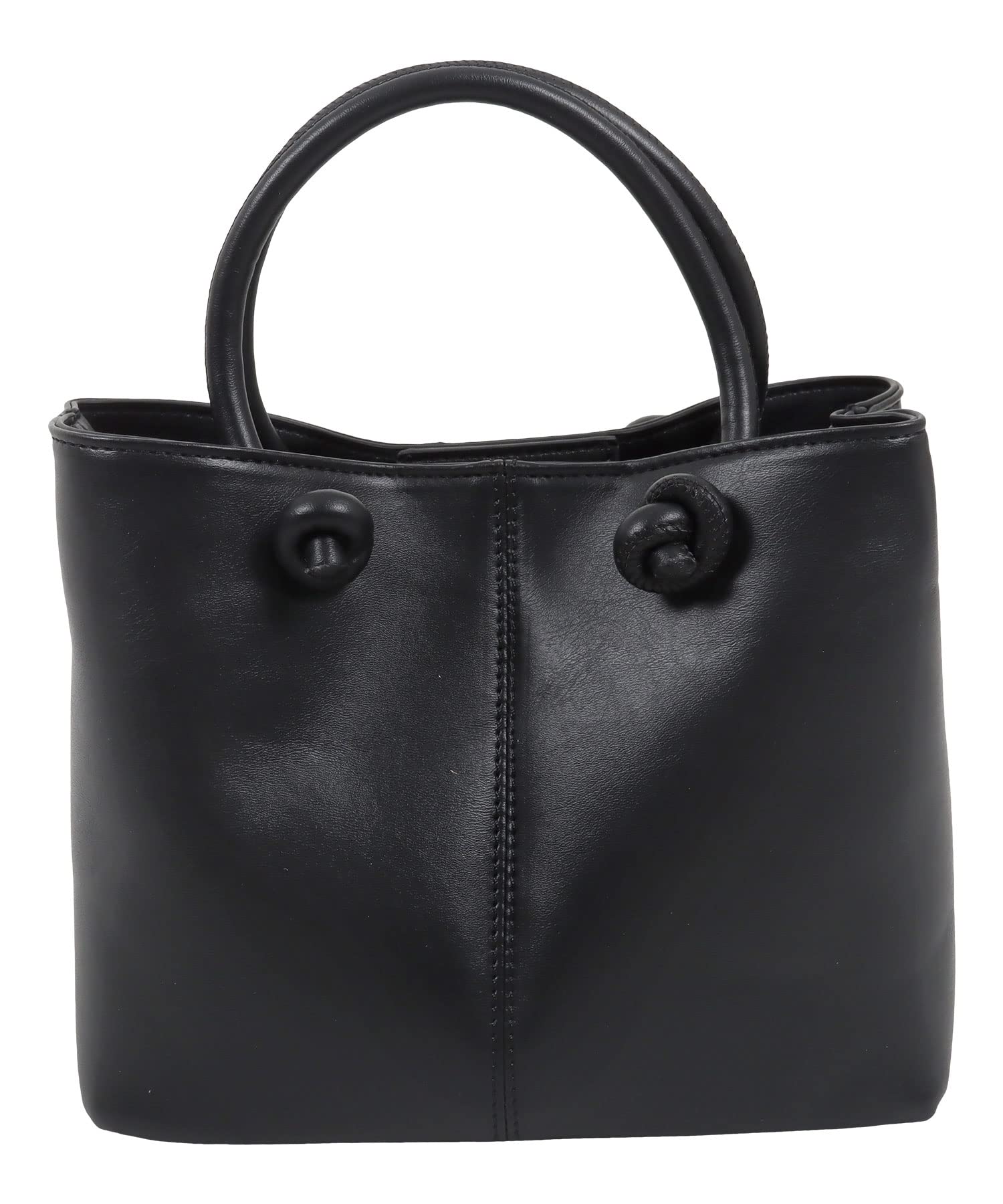 

Kobe Lettuce Knot Design Bag [B1520] Free Size Black