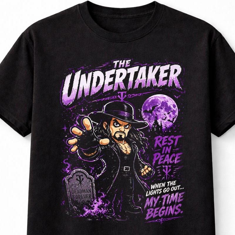 The Undertaker DeadUnisex Rest In Peace Wrestling Phenom Legend Unisex TShirt