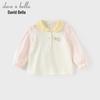 DAVE&BELLA Girls' Long Sleeve Polo T-Shirt