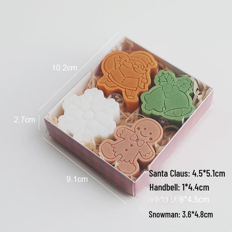 Santa Claus Scented Candle Gift Set - Festive Fragrance for Holiday Atmosphere