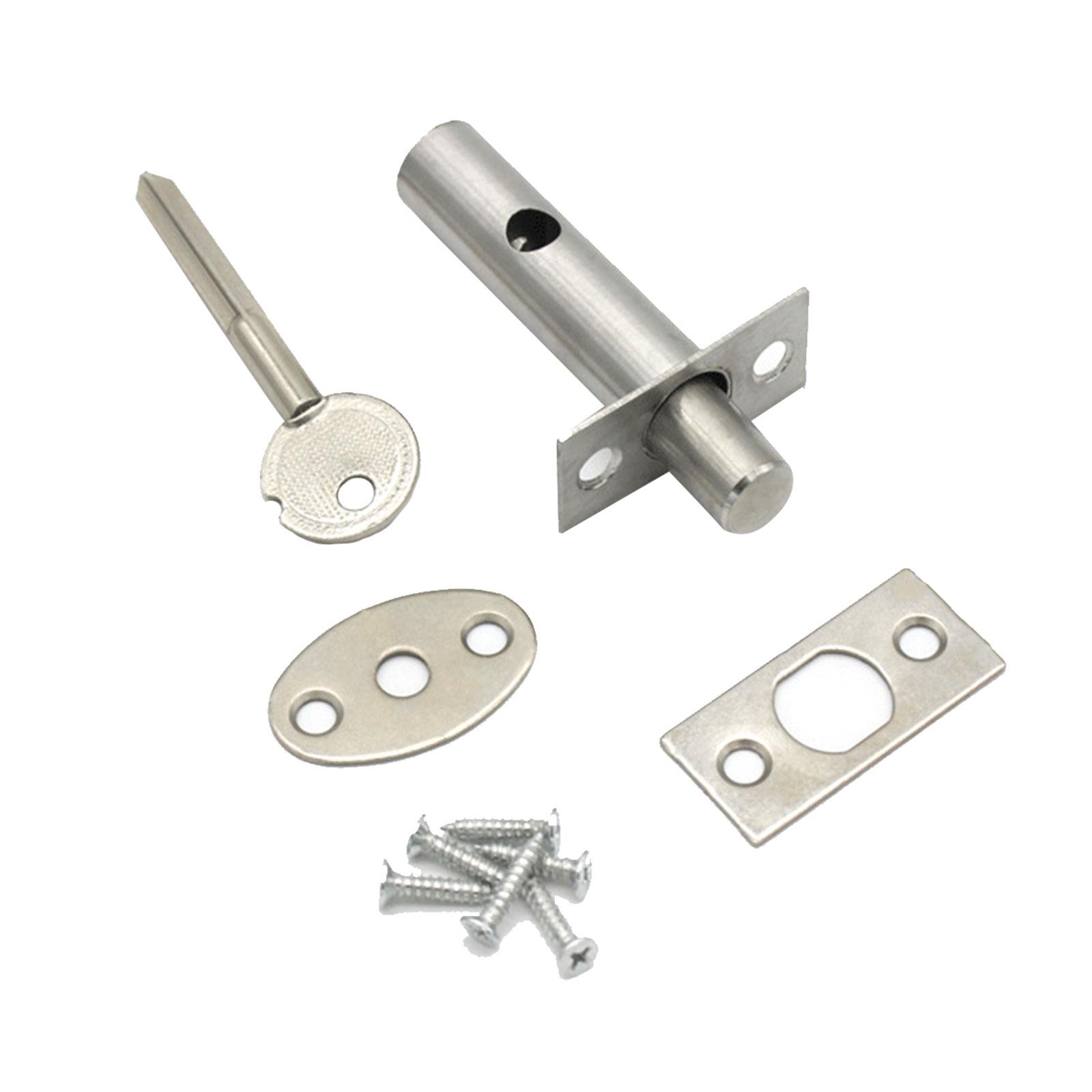 

Pipe Tube Well Invisible Double Fan Fire Door Lock Fire Cabinet Locker Iron Lock For Fireproof Door Escape Aisle Lock B