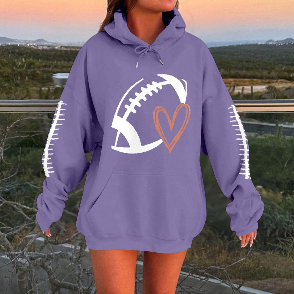 Womens Hoodies Oversized Sweatshirts Long Sleeve Casual Pullover Hooded Sweatshirt Tops