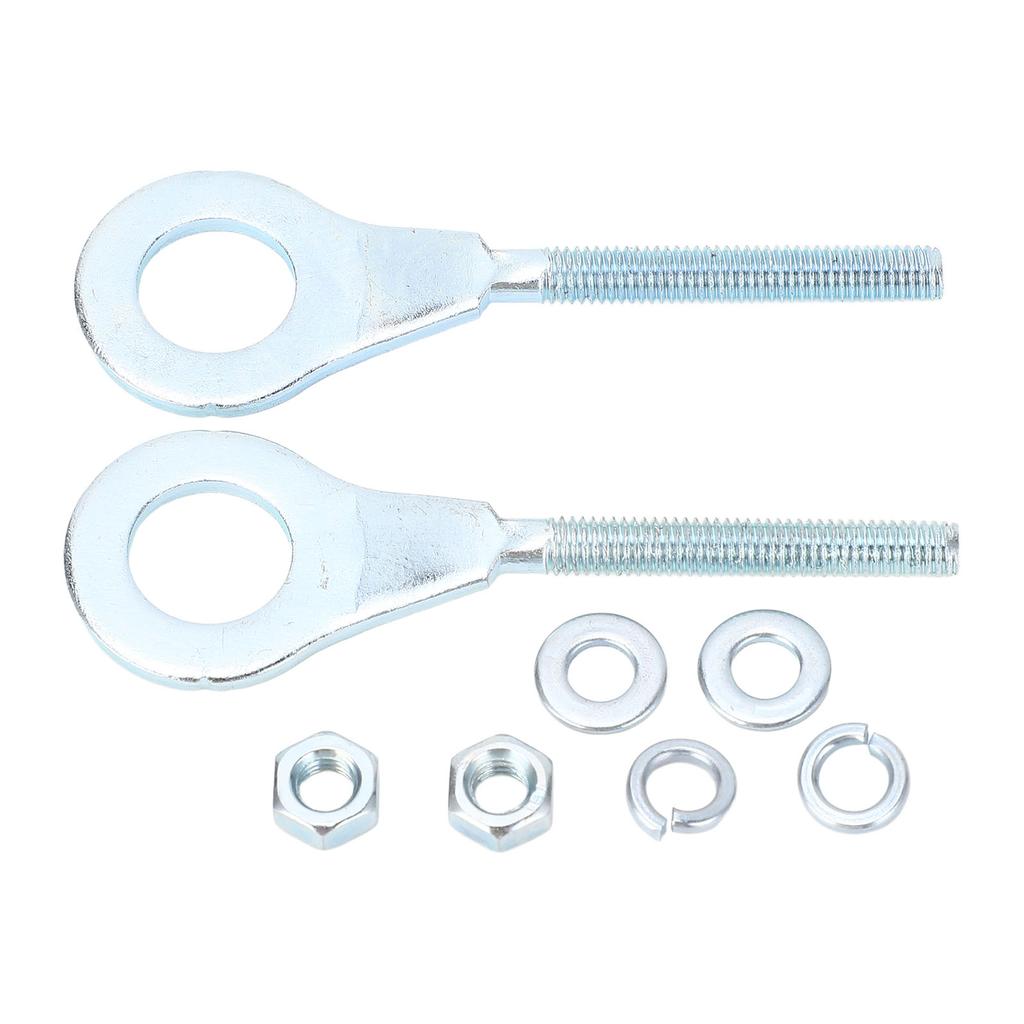 2pcs 15mm Chain Tensioner Adjuster Chain Axle Tensioner Adjuster For Mini Bike 50cc To 125cc CRF50 ATV Pit Dirt Bike