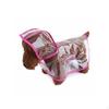 Transparent Dog Raincoat Waterproof Clear Rain Jacket Easy to Wear Pet Cape for Dogs,