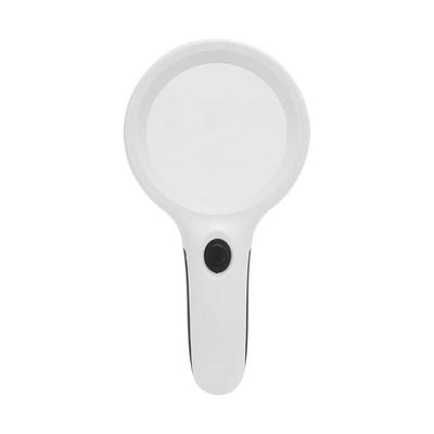 Lighted Magnifying Glass Handheld LED UV Light Ergonomic Handle Space Saving Portable Pocket