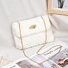 Mao Mao messenger bag women's autumn and winter new trendy fashion simple chain shoulder bag lock small square bag