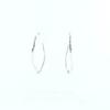 Excellent TIFFANY&Co. Pierce Open Heart Hoop Pierce, Medium Silver AG925 Women Used