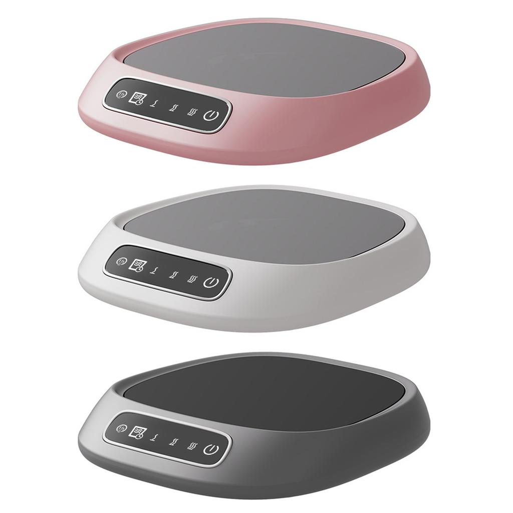 Podgrzewacz do kubków Smart Elektryczny Podgrzewacz do napojów, 3 ustawienia temperatury Elektryczny podgrzewacz do kubków do podróży, na biurka biurowe i do domu, prezenty dla nauczycieli