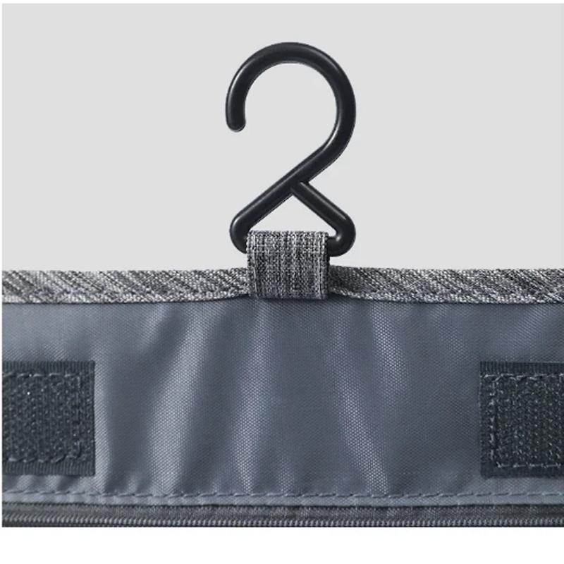 Oxford Fabric Men Business Portable Storage Bag Toiletries Organizer Women Cosmetic Bag Waterproof Hanging Travel Wash Pouch