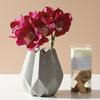 4 Bundles Artificial Phalaenopsis Flower Real Touch Large Fake Orchids Flowers Stem for Vase Home Wedding Party Decor
