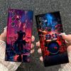 Drum Set Rock Music Soft Phone Case for Samsung Galaxy S26 S25 Edge S24 Ultra S23 Plus S22 S21 FE S20 Black Cover Back Shell