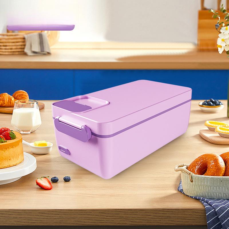Portable Charging Student Large-capacity Electric Heating and Insulation Lunch Box Household Office Worker Lunch Box Hot Meal Artifact