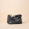 Guangzhou factory hobo new first-layer crystal tire cowhide lightweight texture shoulder crossbody armpit bag fashionable and versatile
