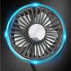 360° Rotation Dual Head Car Fan 3 Speeds USB Powered For Back Seat Air Cooling Heating Cooling & Vents HVAC Systems & Parts
