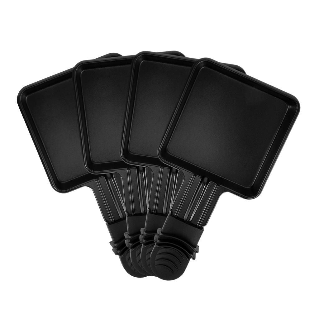 4pcs Electric Grill Cheese Pans Non Stick Nonstick Fry Pan Mini Raclette Pan with Handles Cheese Melt Pan Square Cheese Pan